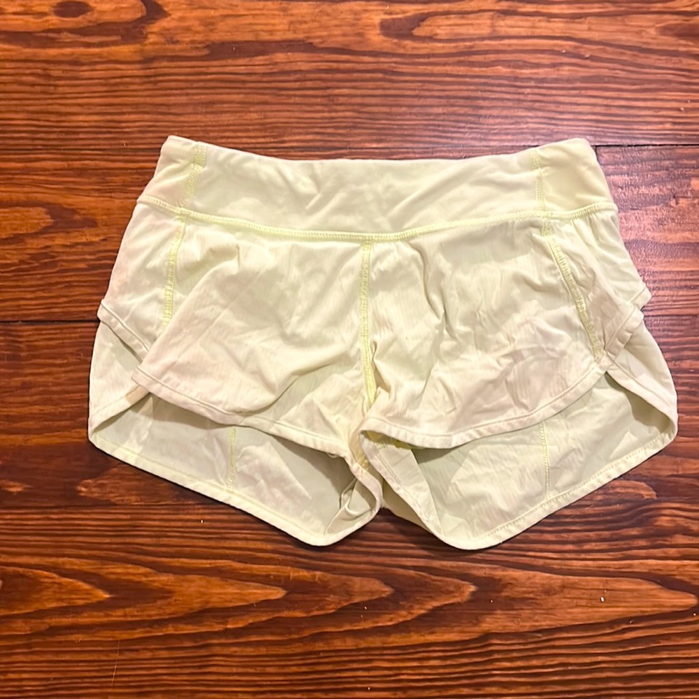 light green Ivivva shorts
